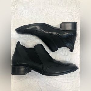 Paul green leather loafers, black, NWOT